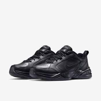 Nike Air Monarch IV - Férfi Edzőcipő - Fekete/Fekete